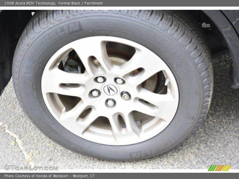 Formal Black / Parchment 2008 Acura MDX Technology
