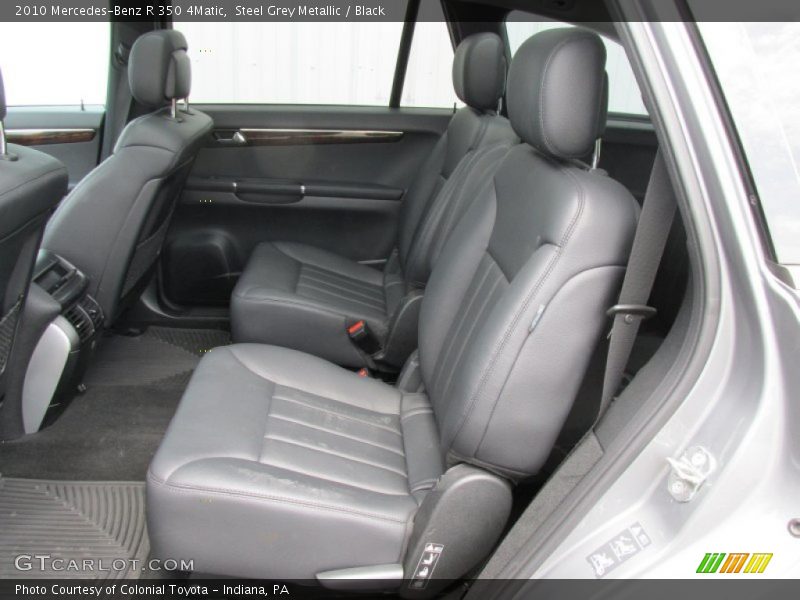 Steel Grey Metallic / Black 2010 Mercedes-Benz R 350 4Matic