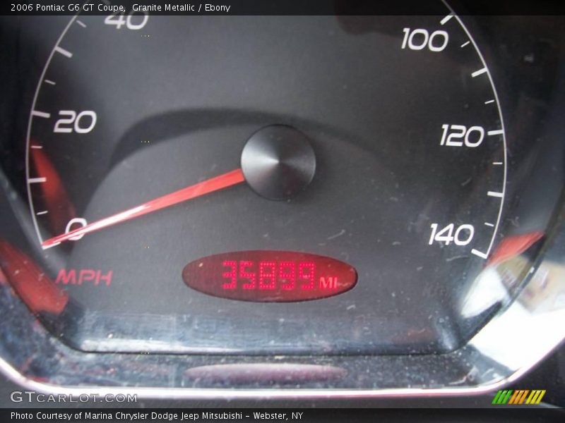 Granite Metallic / Ebony 2006 Pontiac G6 GT Coupe