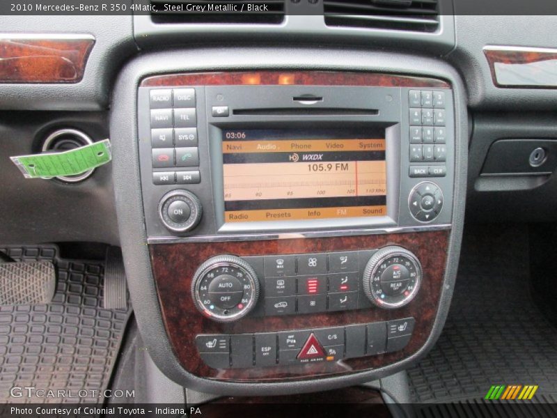 Steel Grey Metallic / Black 2010 Mercedes-Benz R 350 4Matic