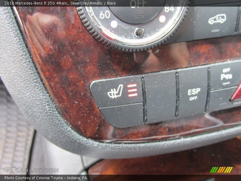 Steel Grey Metallic / Black 2010 Mercedes-Benz R 350 4Matic