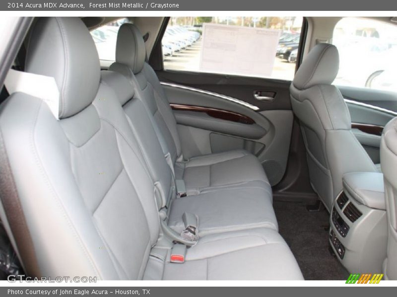 Forest Mist Metallic / Graystone 2014 Acura MDX Advance