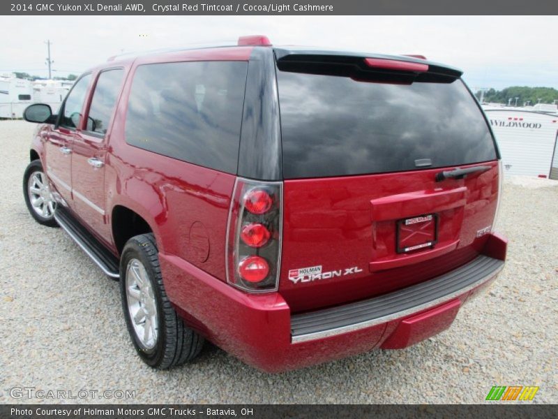 Crystal Red Tintcoat / Cocoa/Light Cashmere 2014 GMC Yukon XL Denali AWD