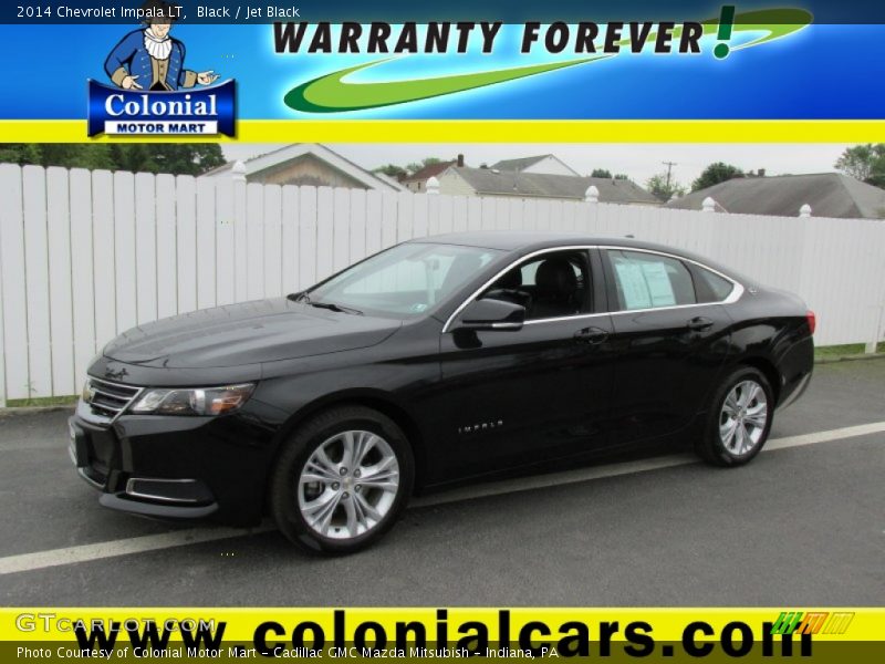 Black / Jet Black 2014 Chevrolet Impala LT