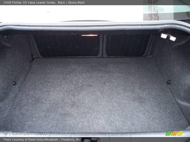 Black / Ebony Black 2008 Pontiac G6 Value Leader Sedan