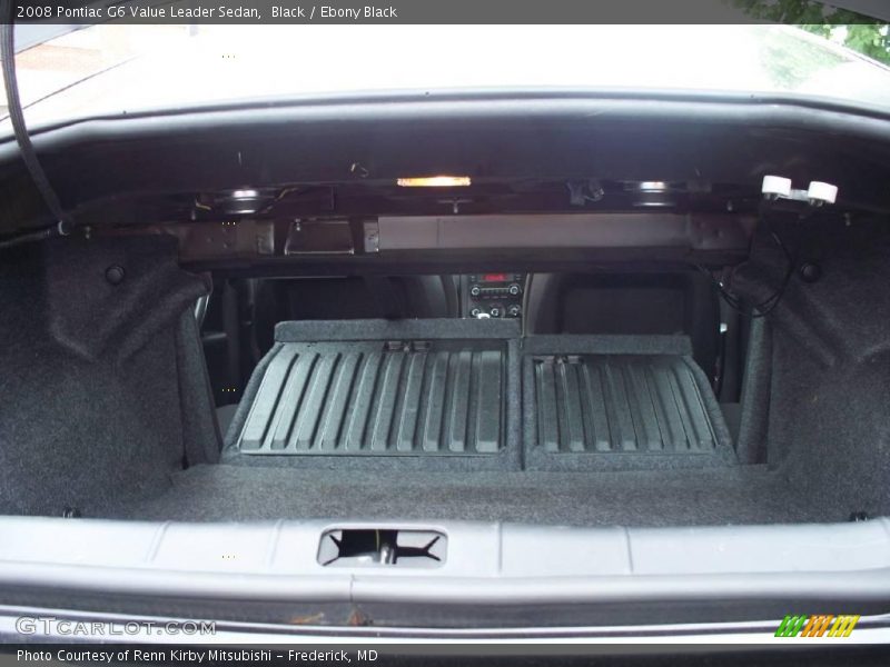 Black / Ebony Black 2008 Pontiac G6 Value Leader Sedan