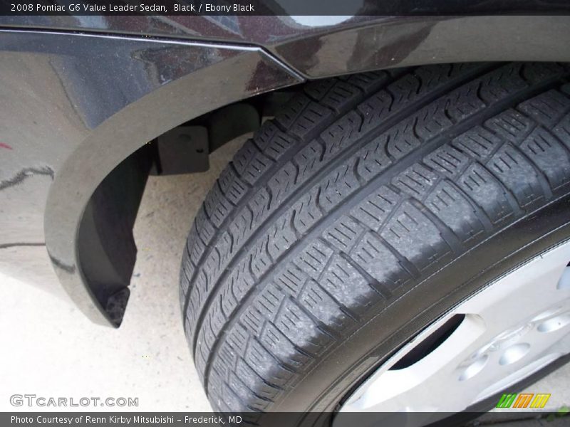 Black / Ebony Black 2008 Pontiac G6 Value Leader Sedan