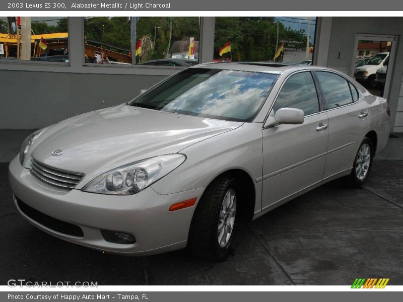 Alabaster Metallic / Light Charcoal 2003 Lexus ES 300