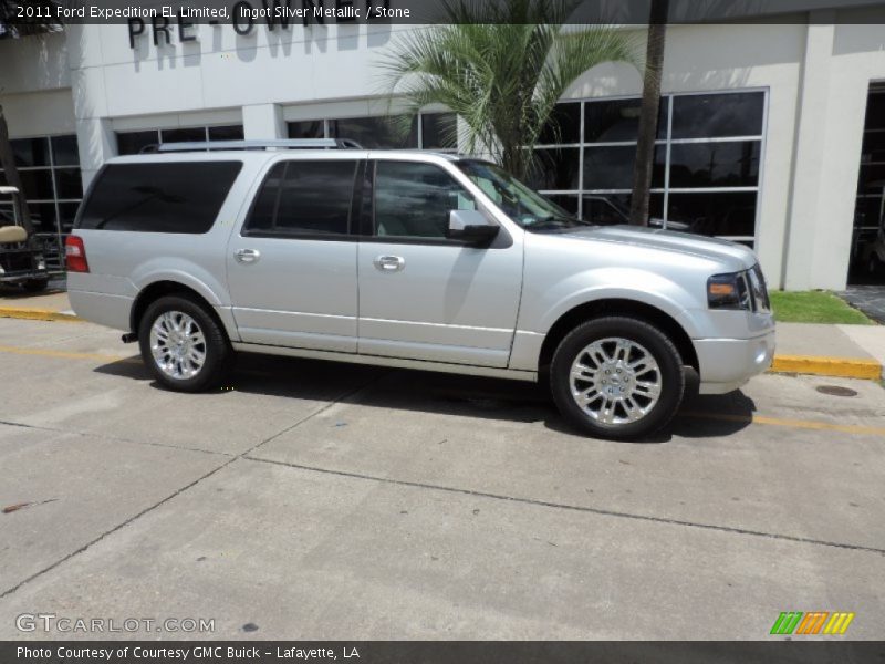 Ingot Silver Metallic / Stone 2011 Ford Expedition EL Limited