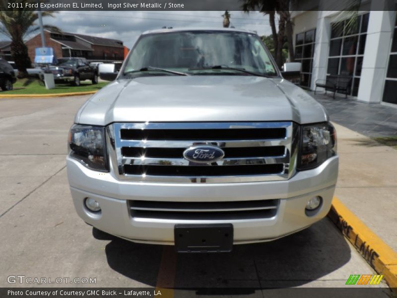 Ingot Silver Metallic / Stone 2011 Ford Expedition EL Limited