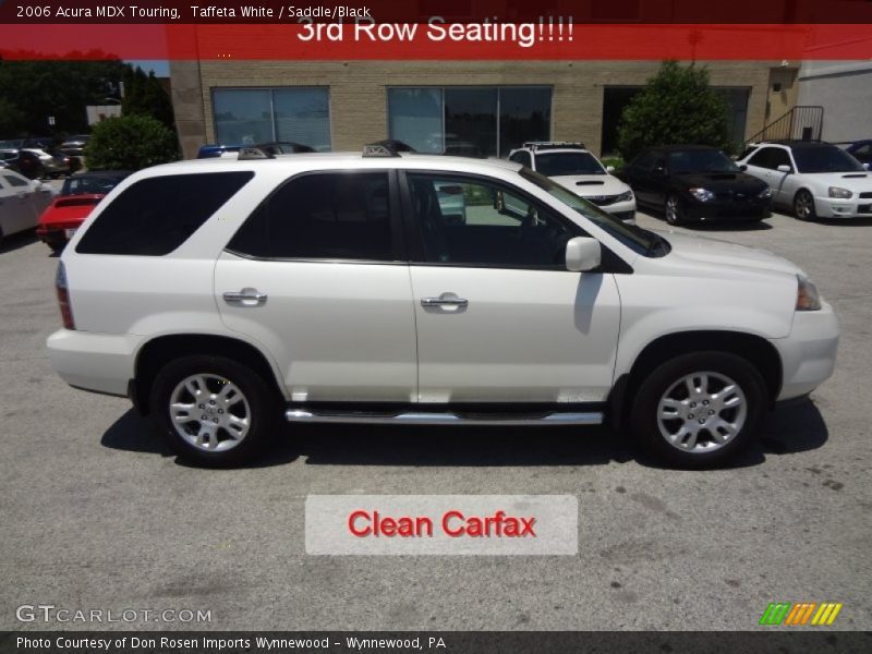 Taffeta White / Saddle/Black 2006 Acura MDX Touring