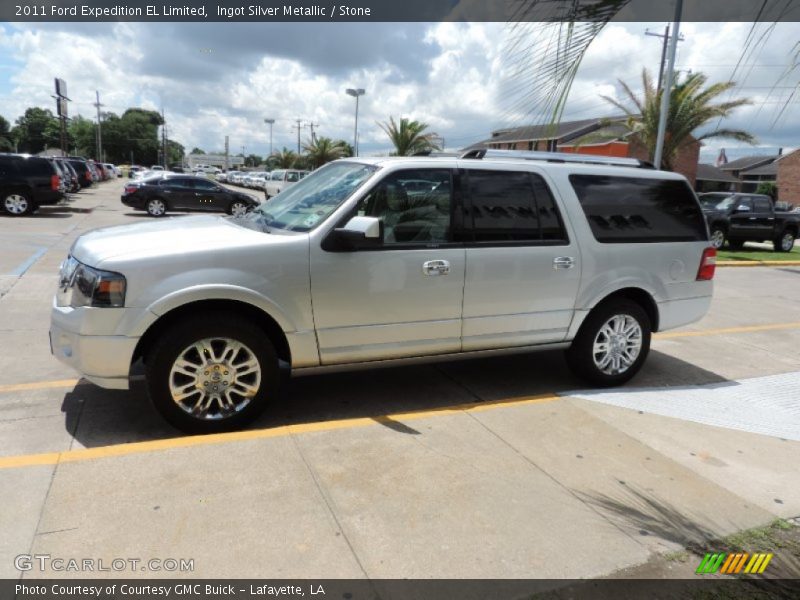 Ingot Silver Metallic / Stone 2011 Ford Expedition EL Limited
