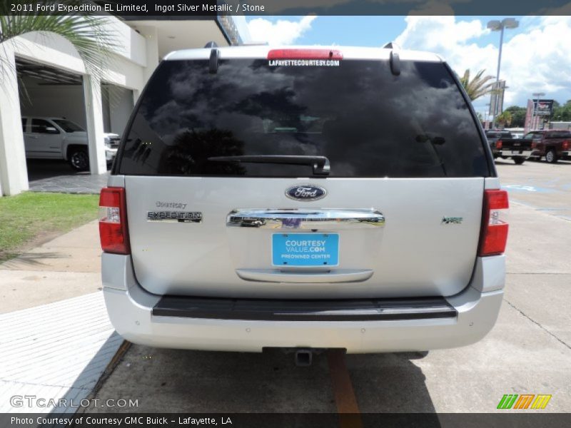 Ingot Silver Metallic / Stone 2011 Ford Expedition EL Limited