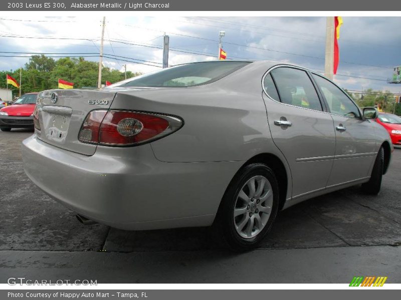 Alabaster Metallic / Light Charcoal 2003 Lexus ES 300