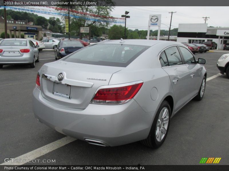 Quicksilver Metallic / Ebony 2013 Buick LaCrosse FWD