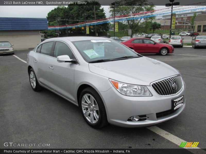 Quicksilver Metallic / Ebony 2013 Buick LaCrosse FWD