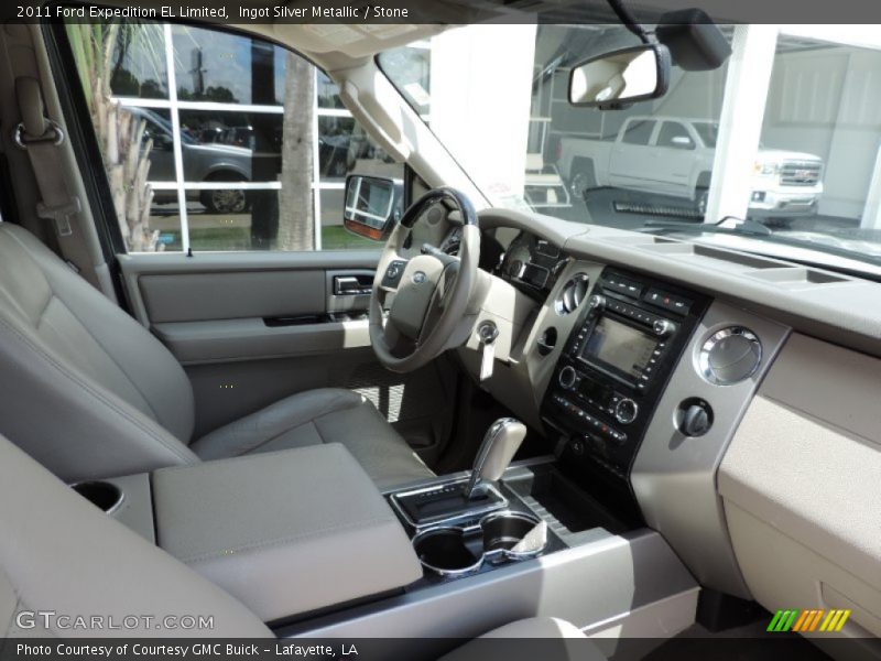 Ingot Silver Metallic / Stone 2011 Ford Expedition EL Limited