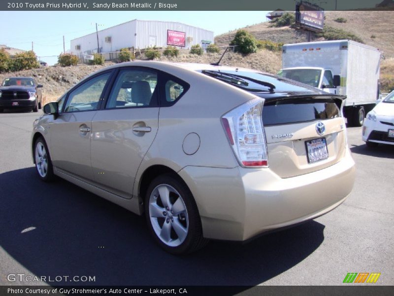 Sandy Beach Metallic / Bisque 2010 Toyota Prius Hybrid V