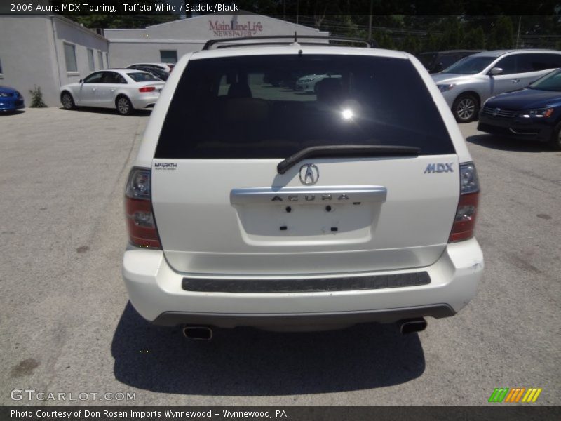 Taffeta White / Saddle/Black 2006 Acura MDX Touring