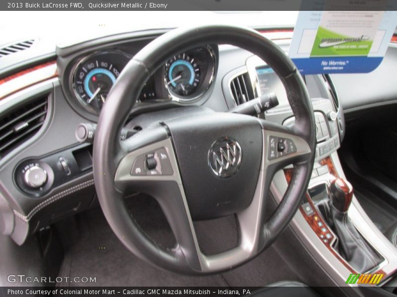 Quicksilver Metallic / Ebony 2013 Buick LaCrosse FWD