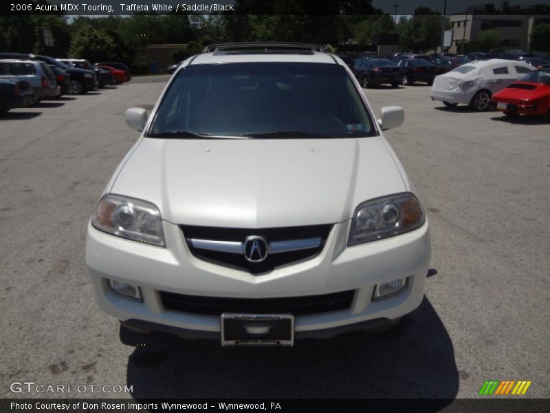 Taffeta White / Saddle/Black 2006 Acura MDX Touring