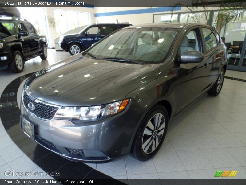 Titanium / Stone 2013 Kia Forte 5-Door EX
