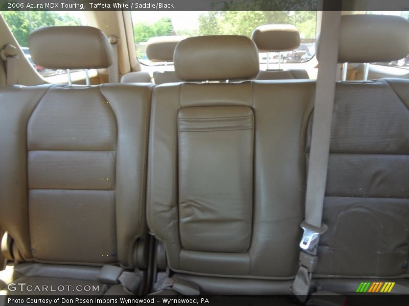 Taffeta White / Saddle/Black 2006 Acura MDX Touring