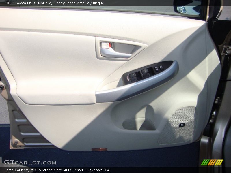 Sandy Beach Metallic / Bisque 2010 Toyota Prius Hybrid V