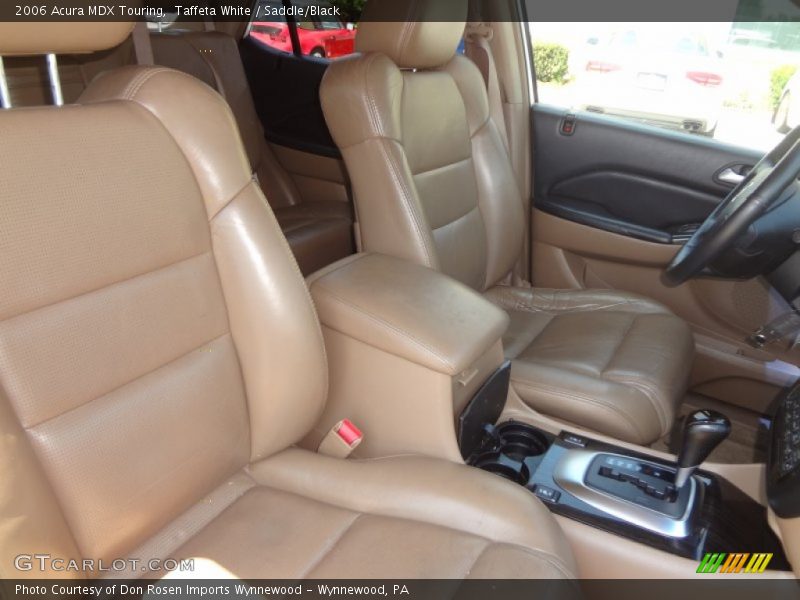 Taffeta White / Saddle/Black 2006 Acura MDX Touring