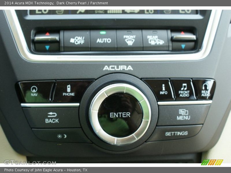 Dark Cherry Pearl / Parchment 2014 Acura MDX Technology