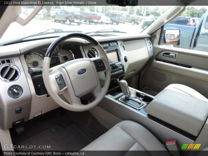 Ingot Silver Metallic / Stone 2011 Ford Expedition EL Limited