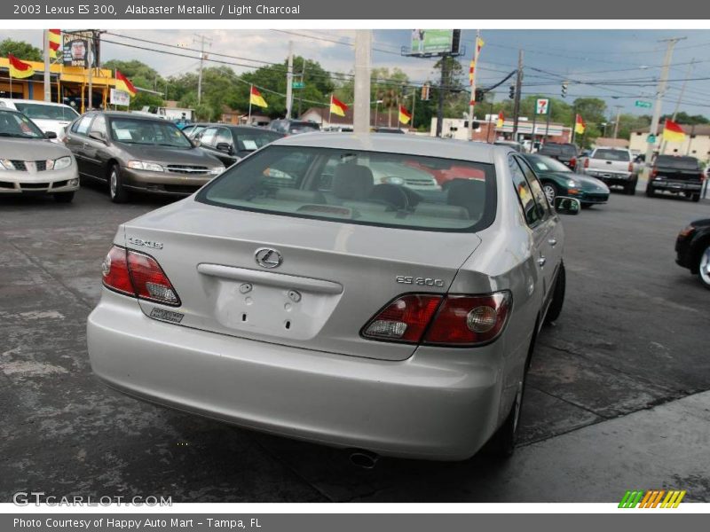 Alabaster Metallic / Light Charcoal 2003 Lexus ES 300
