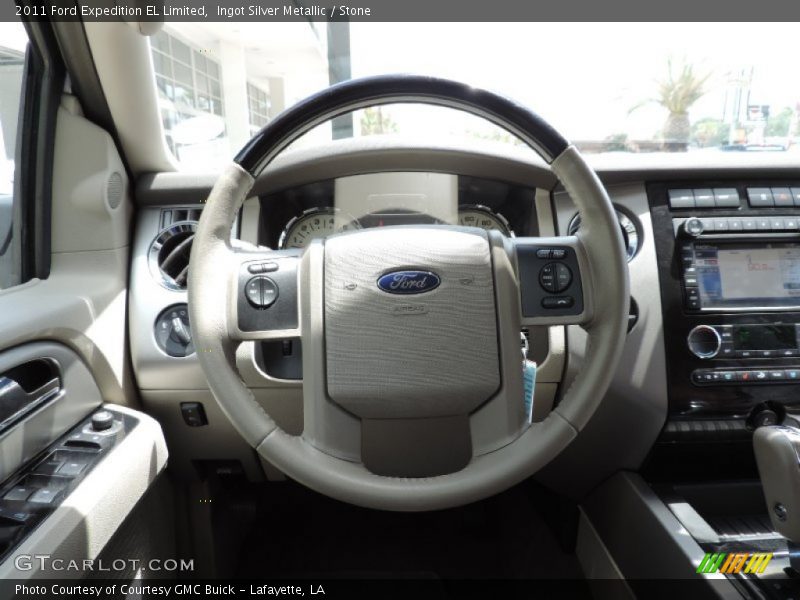 Ingot Silver Metallic / Stone 2011 Ford Expedition EL Limited