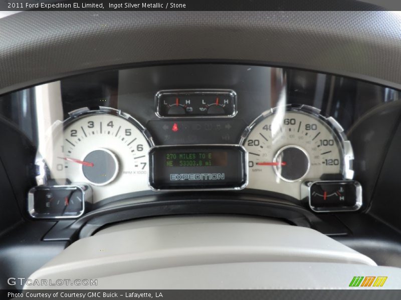 Ingot Silver Metallic / Stone 2011 Ford Expedition EL Limited
