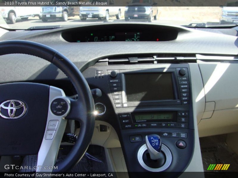 Sandy Beach Metallic / Bisque 2010 Toyota Prius Hybrid V