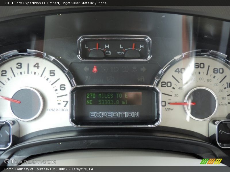 Ingot Silver Metallic / Stone 2011 Ford Expedition EL Limited