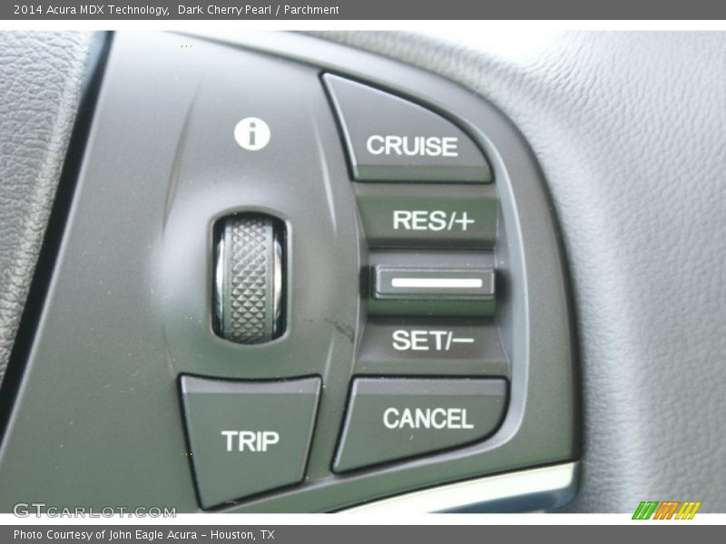 Dark Cherry Pearl / Parchment 2014 Acura MDX Technology