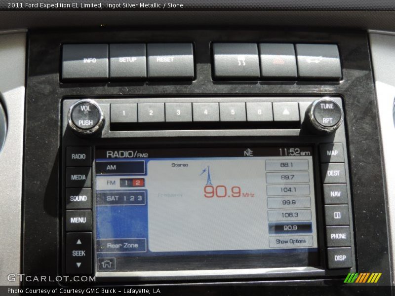 Ingot Silver Metallic / Stone 2011 Ford Expedition EL Limited