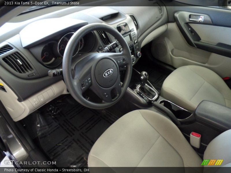 Stone Interior - 2013 Forte 5-Door EX 