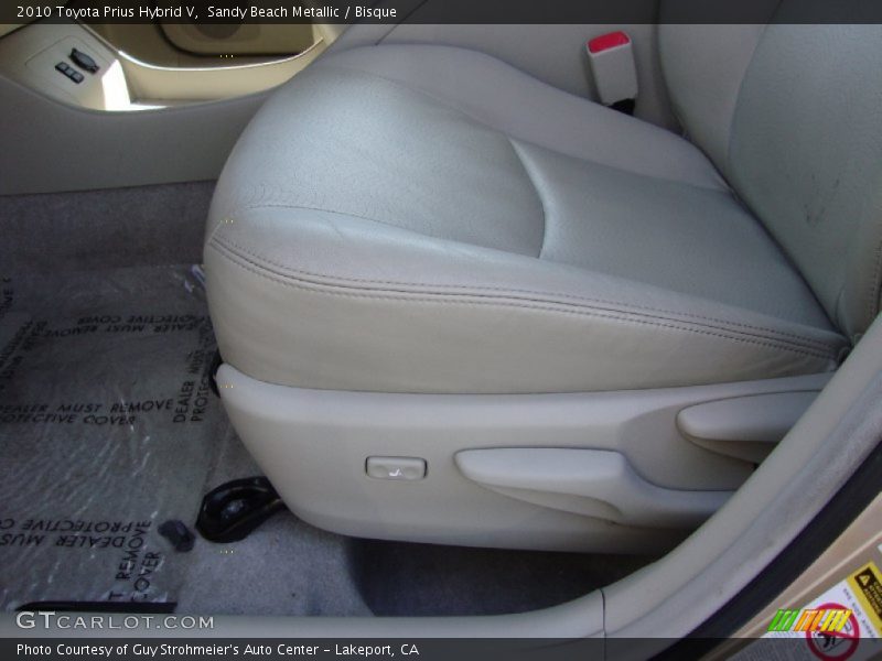 Sandy Beach Metallic / Bisque 2010 Toyota Prius Hybrid V