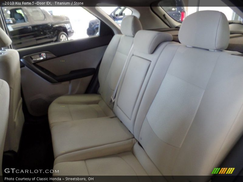 Rear Seat of 2013 Forte 5-Door EX