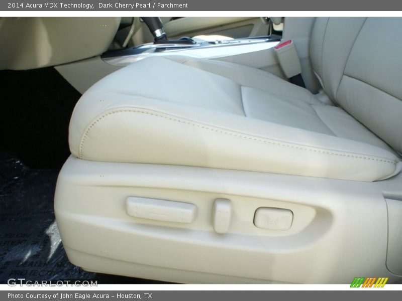 Dark Cherry Pearl / Parchment 2014 Acura MDX Technology