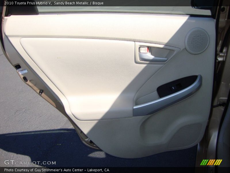 Sandy Beach Metallic / Bisque 2010 Toyota Prius Hybrid V
