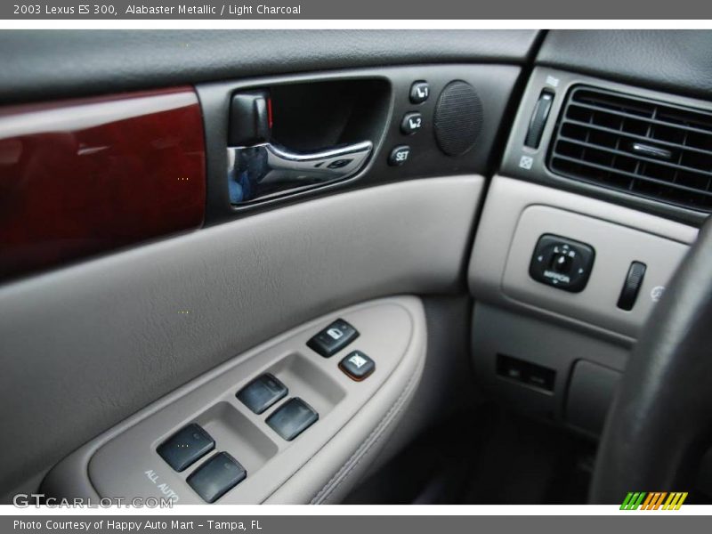 Alabaster Metallic / Light Charcoal 2003 Lexus ES 300