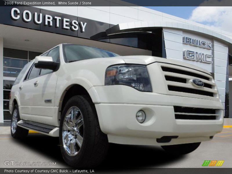 White Suede / Stone 2008 Ford Expedition Limited