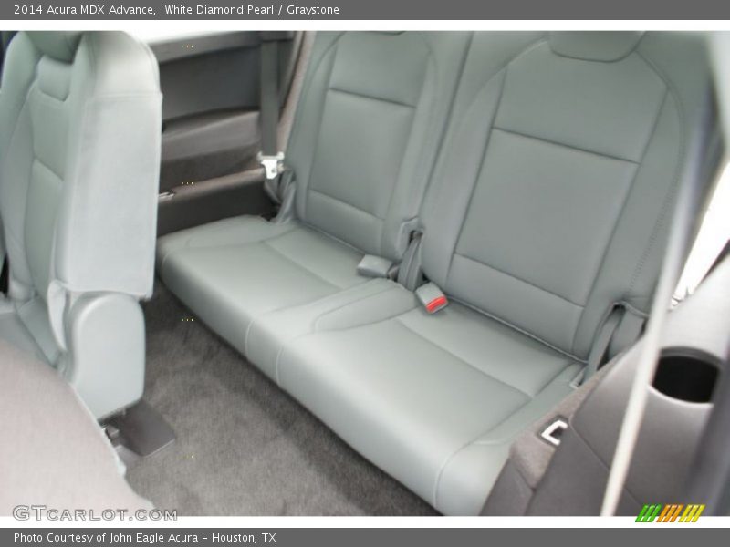 White Diamond Pearl / Graystone 2014 Acura MDX Advance