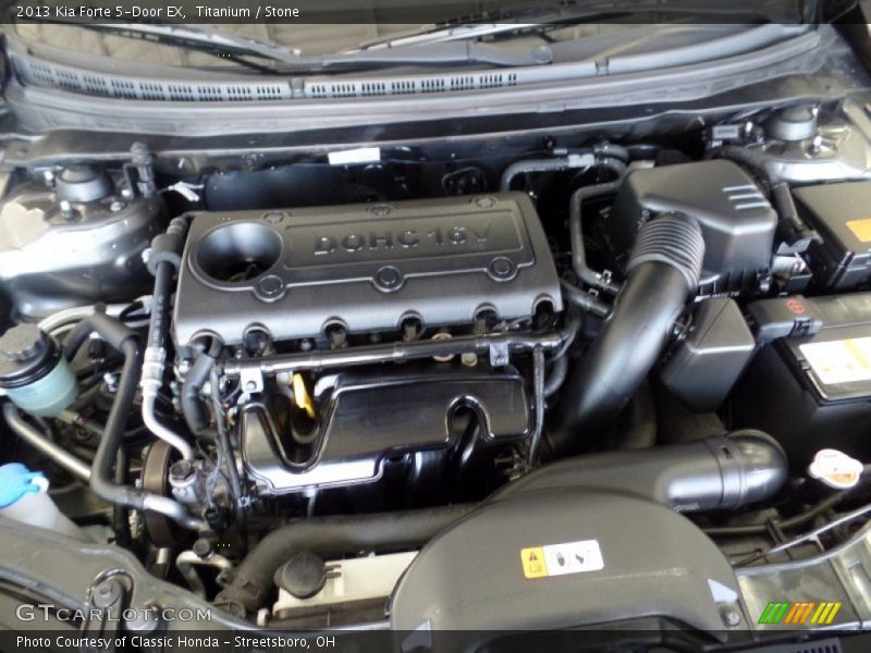  2013 Forte 5-Door EX Engine - 2.0 Liter DOHC 16-Valve CVVT 4 Cylinder