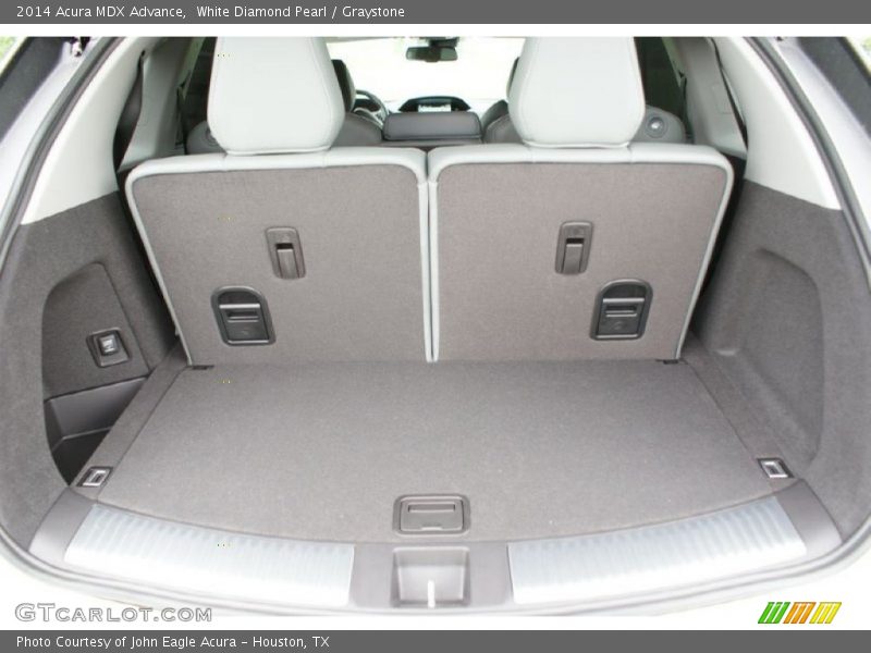 White Diamond Pearl / Graystone 2014 Acura MDX Advance