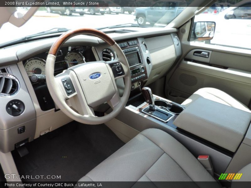 White Suede / Stone 2008 Ford Expedition Limited