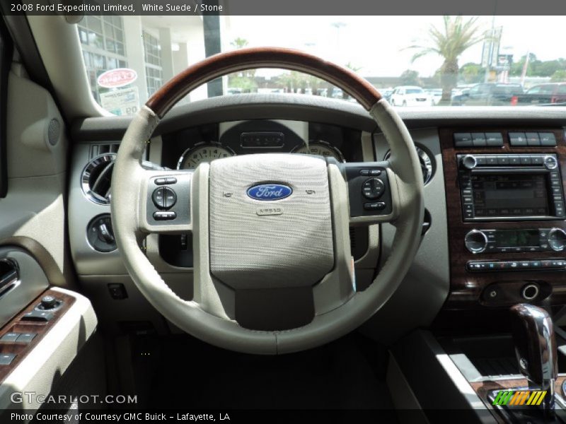 White Suede / Stone 2008 Ford Expedition Limited